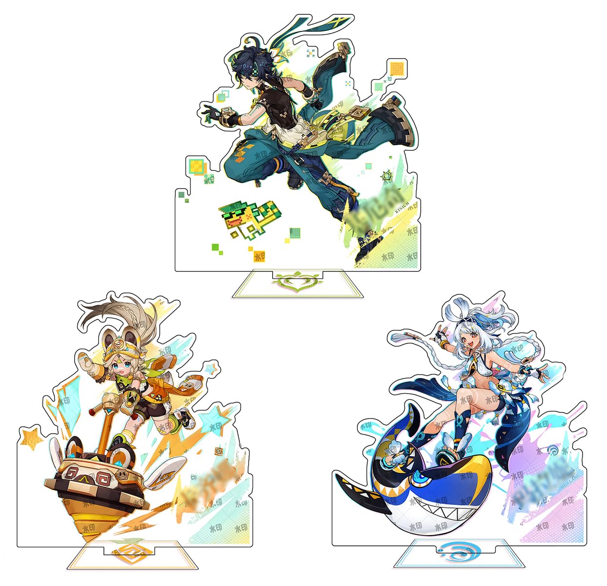 Amazon.co.jp: 原神 新キャラ アクリルスタンド ナタ 火の国 キィニチ